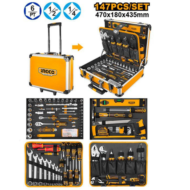 147 Pcs handtools set