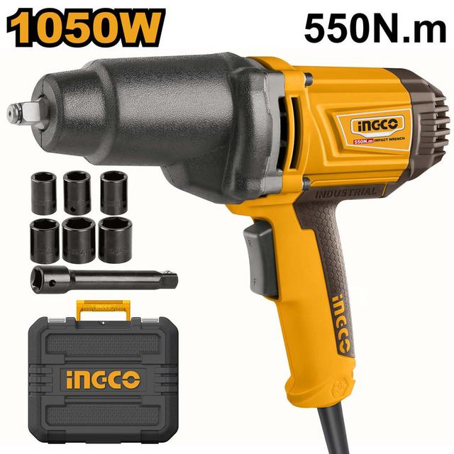 INGCO 1050W Impact Wrench 2300rpm-550NM